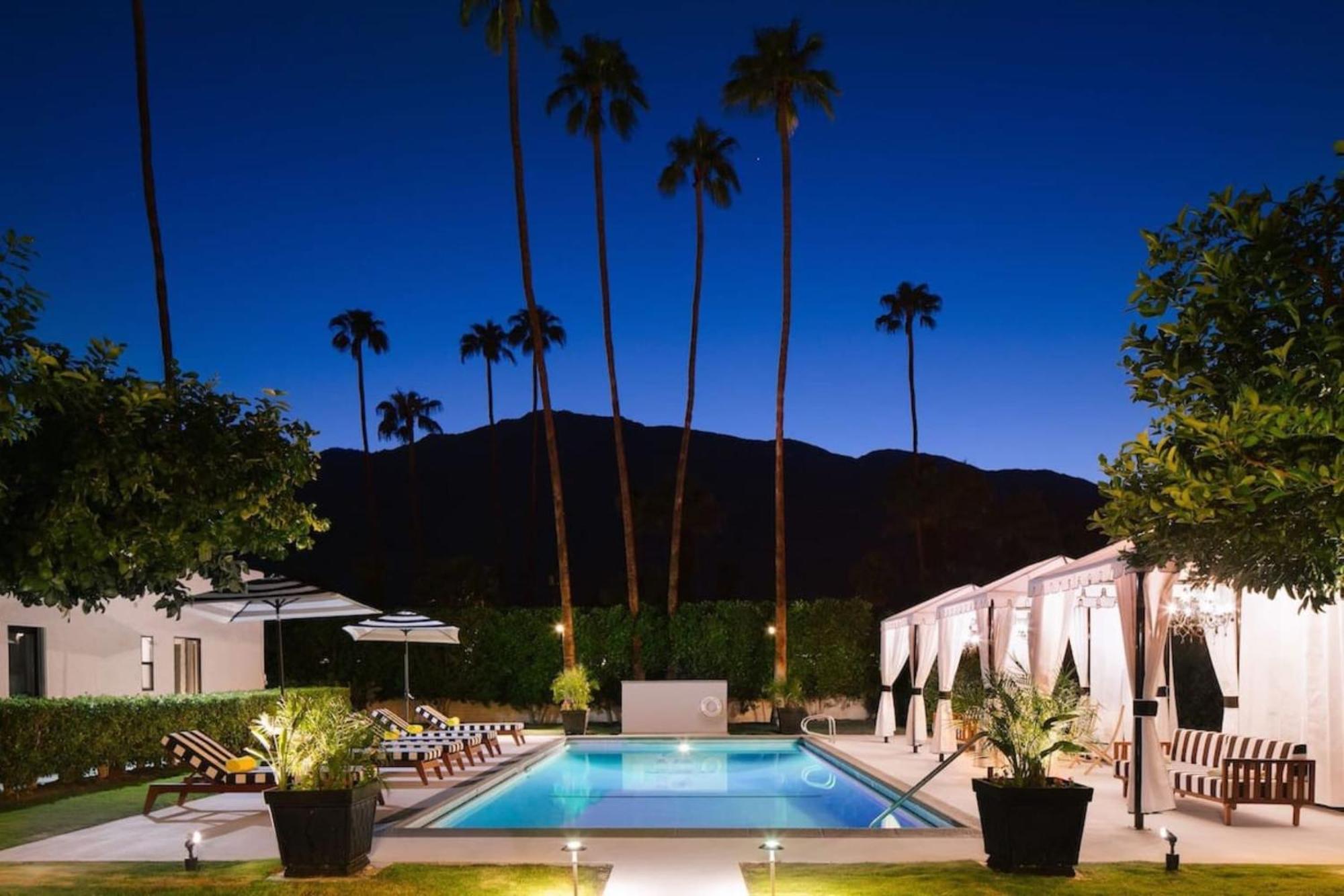 Hotel El Cid By Avantstay 16 Occ Full Hotel Buyout In Palm Springs W Pool المظهر الخارجي الصورة