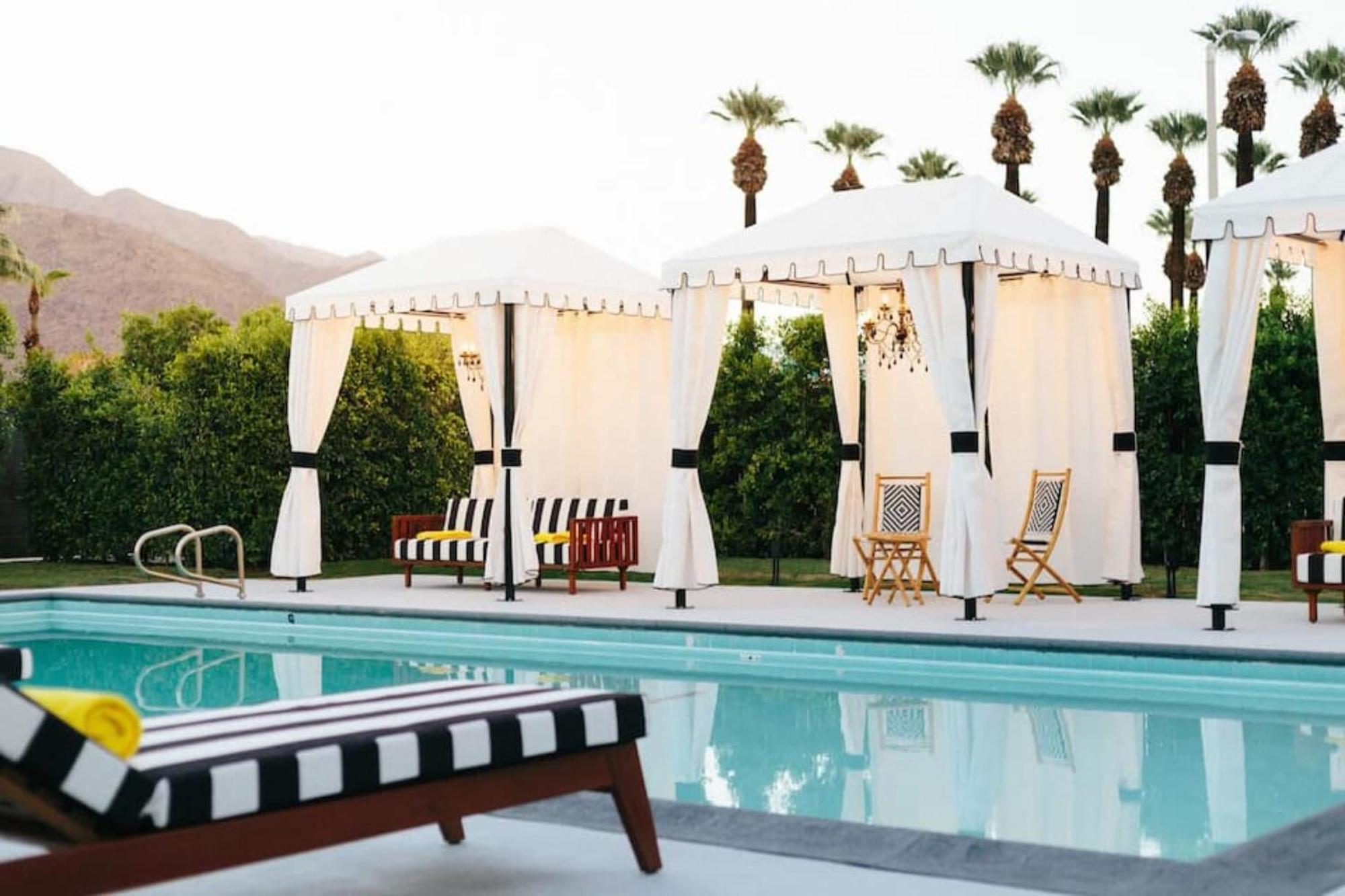 Hotel El Cid By Avantstay 16 Occ Full Hotel Buyout In Palm Springs W Pool المظهر الخارجي الصورة